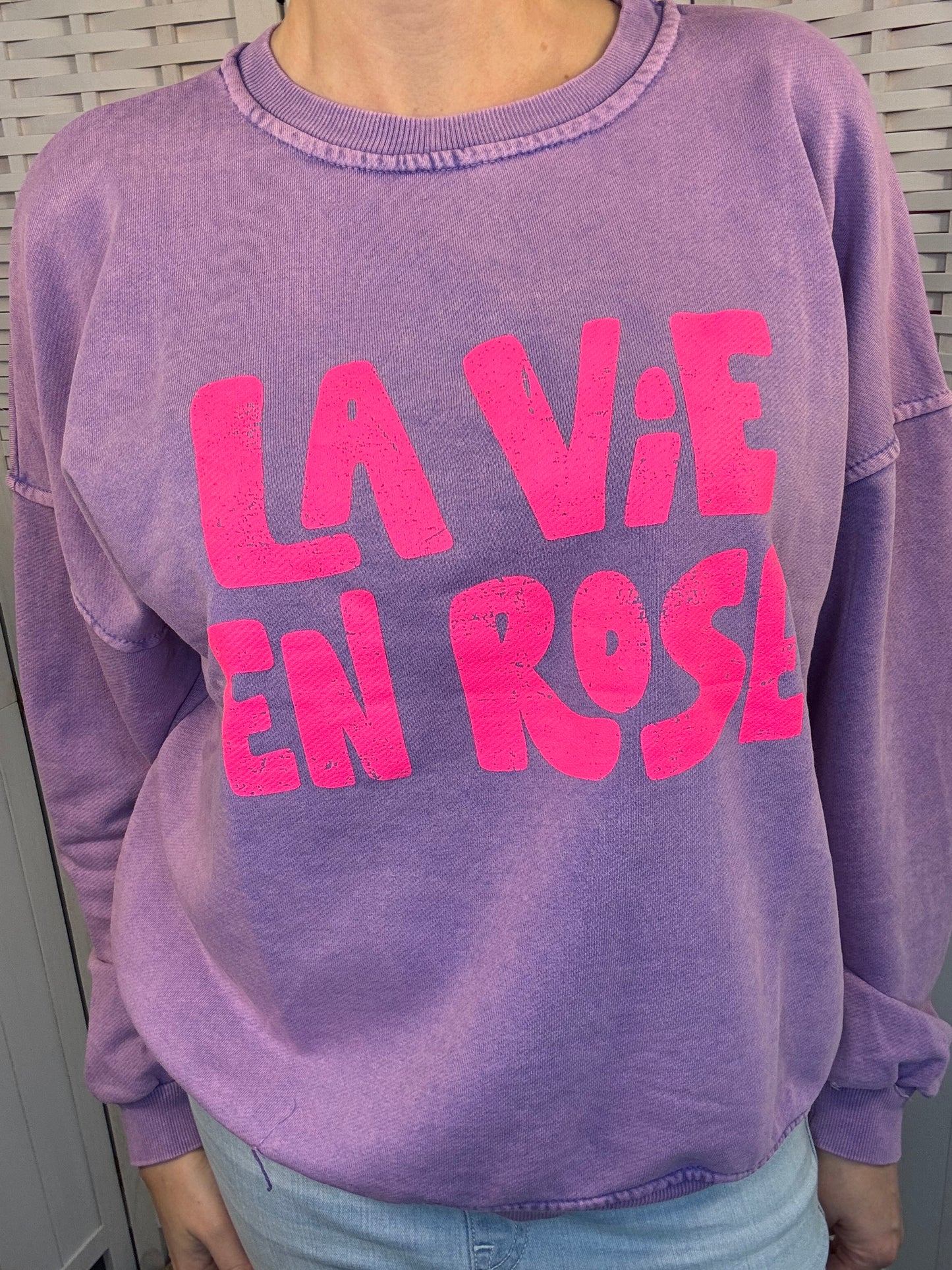 Sweater "La Vie en Rose"