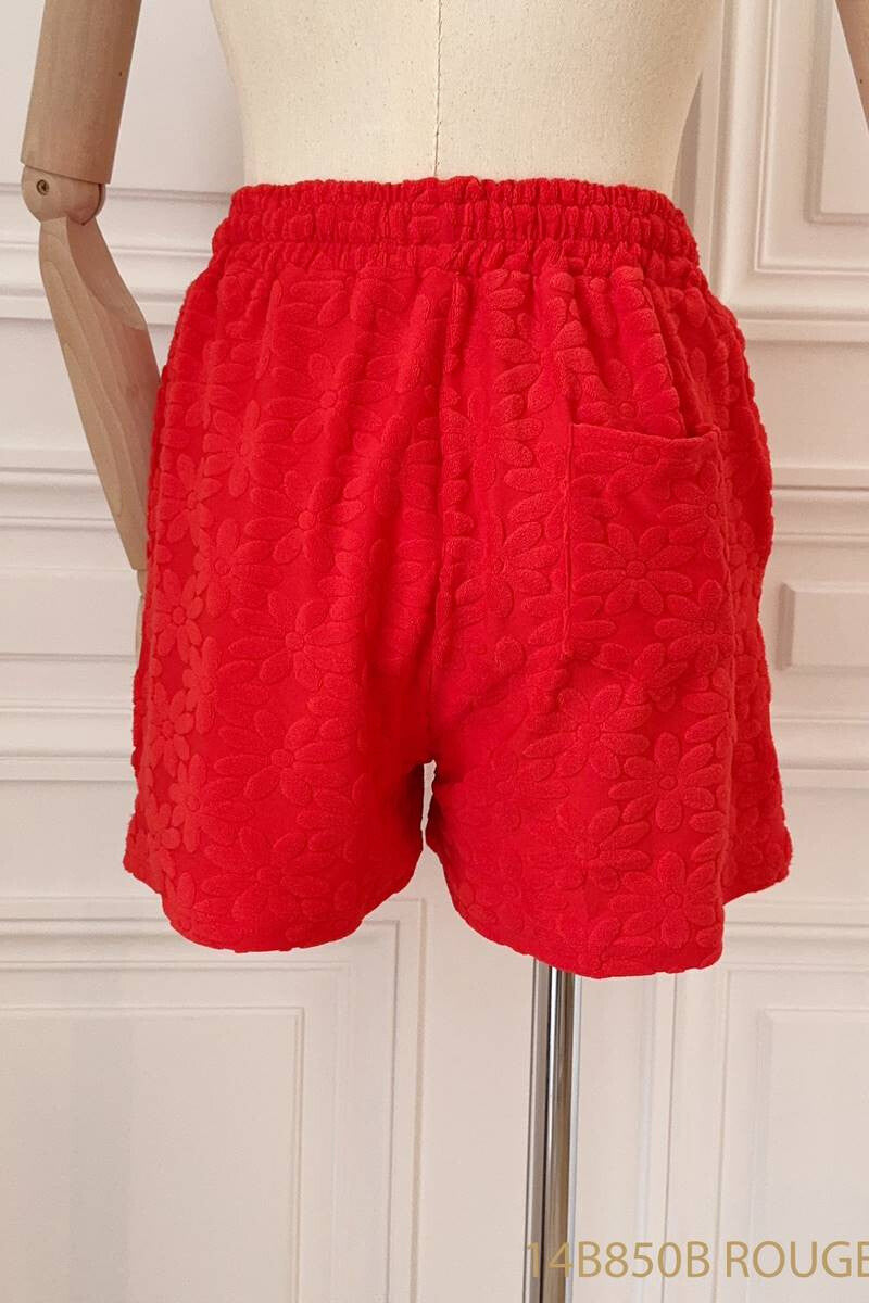 Badstof short 'Daisy'