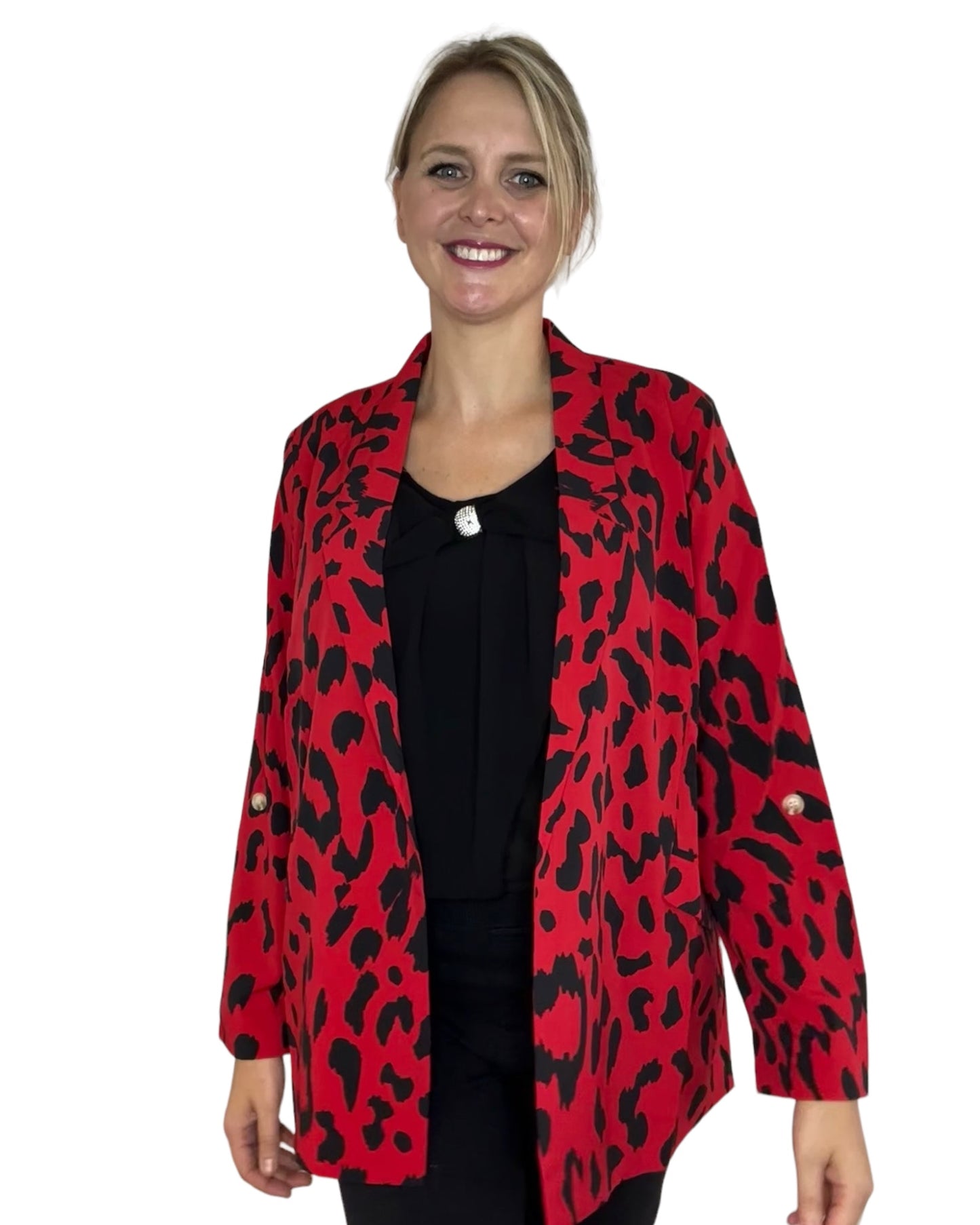 Blazer red panter (enkel in grotere maten verkrijgbaar)