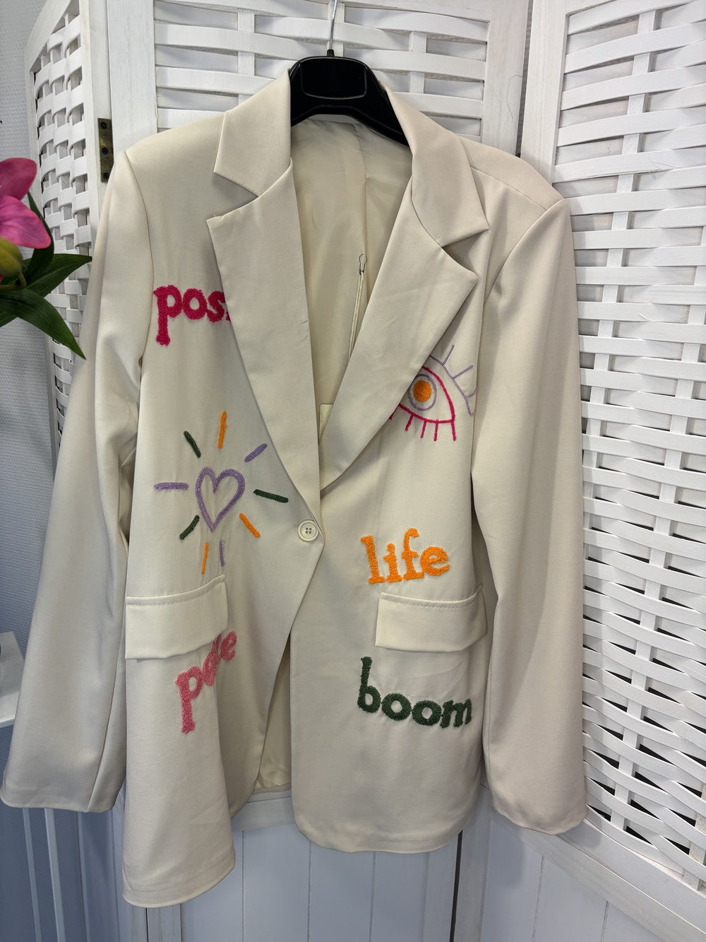 Blazer "Positive Vibes"