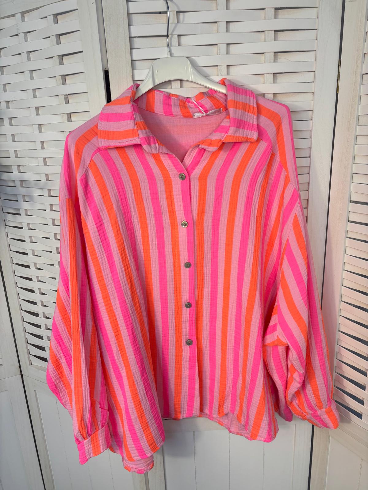 Blouse "Candy stripes"
