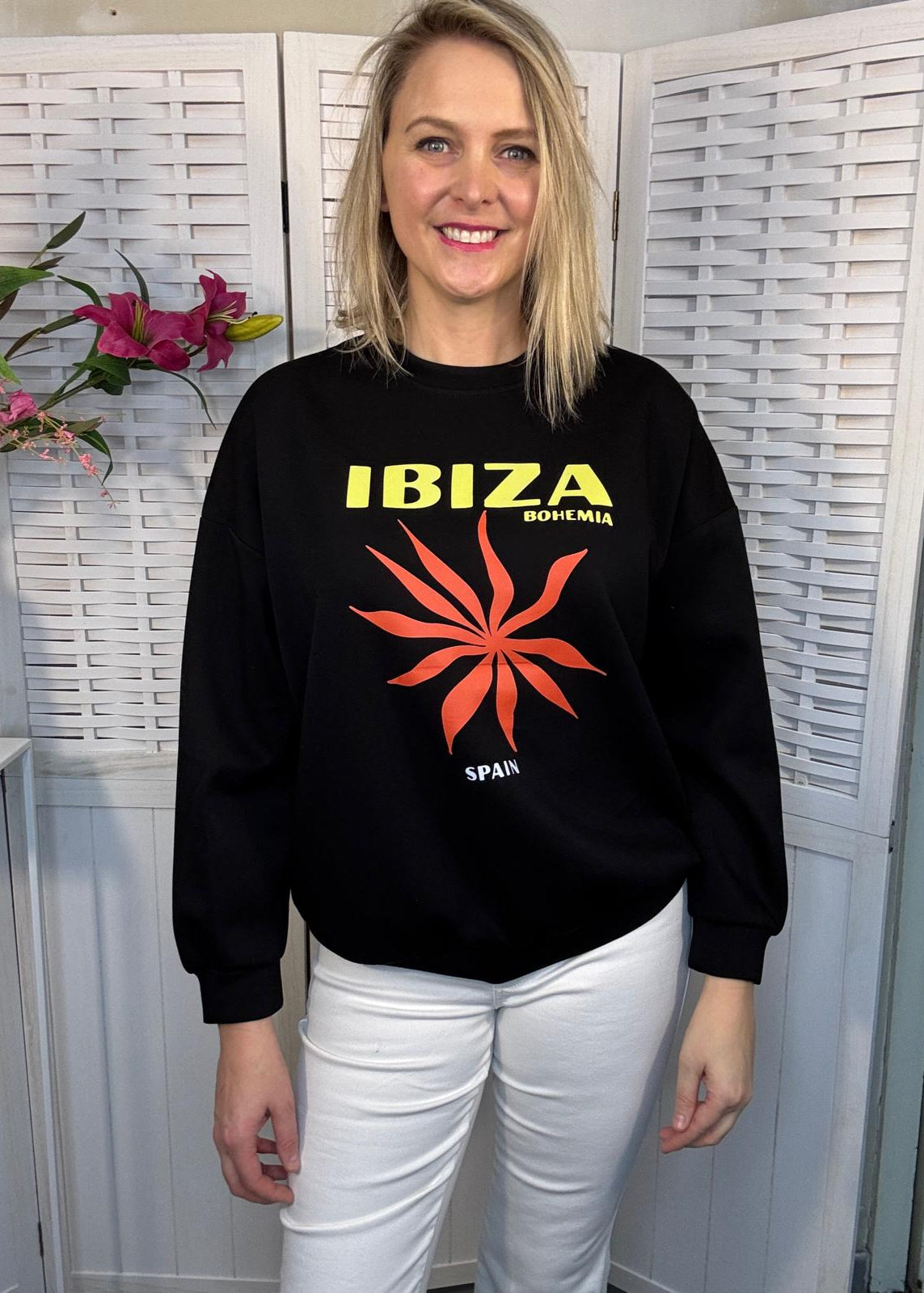 Zachte sweater "Ibiza"