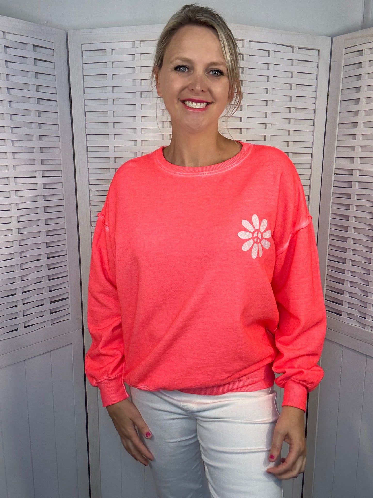 Sweater "Flower Peace"