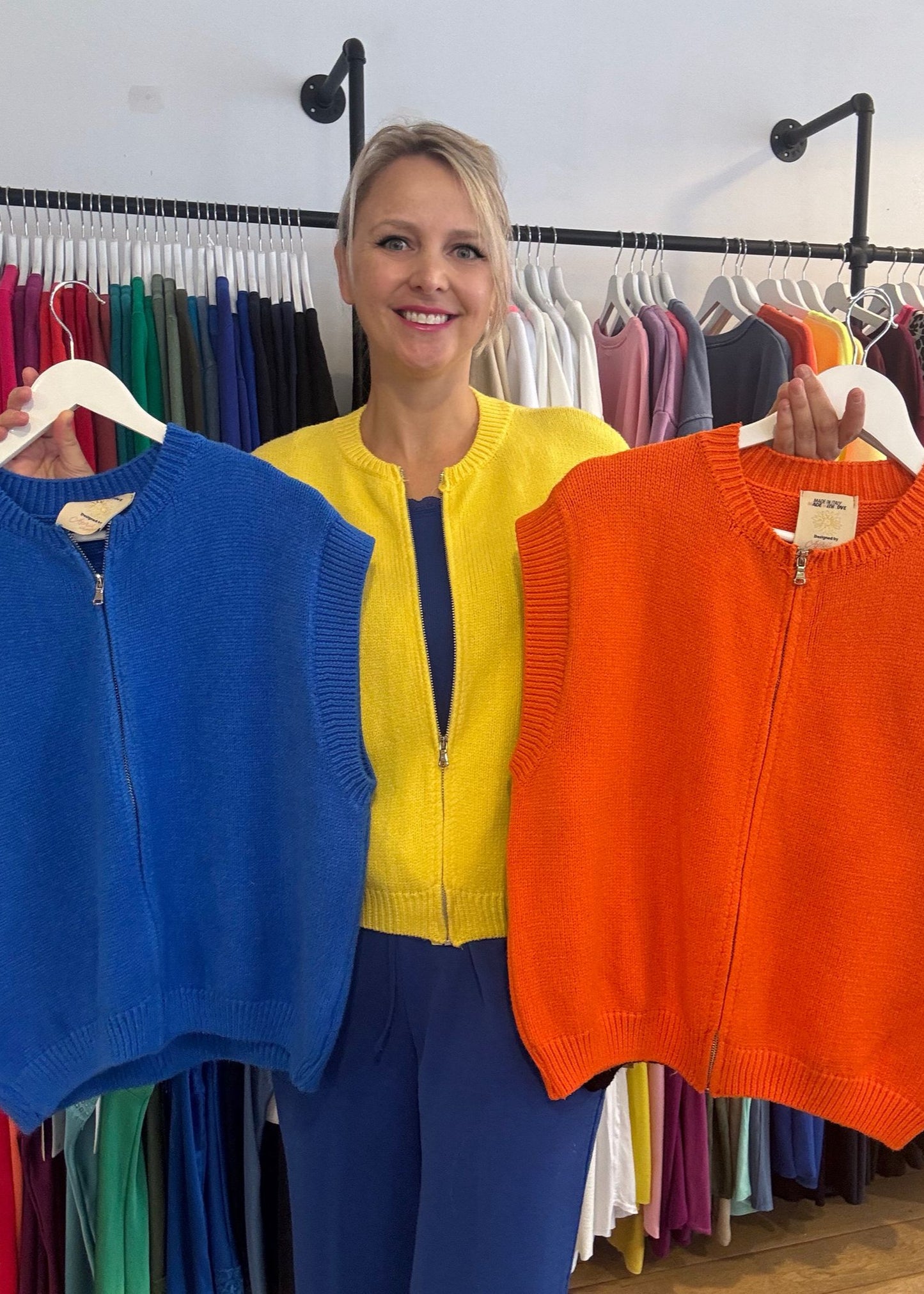 Gilet rits "Basic Style"