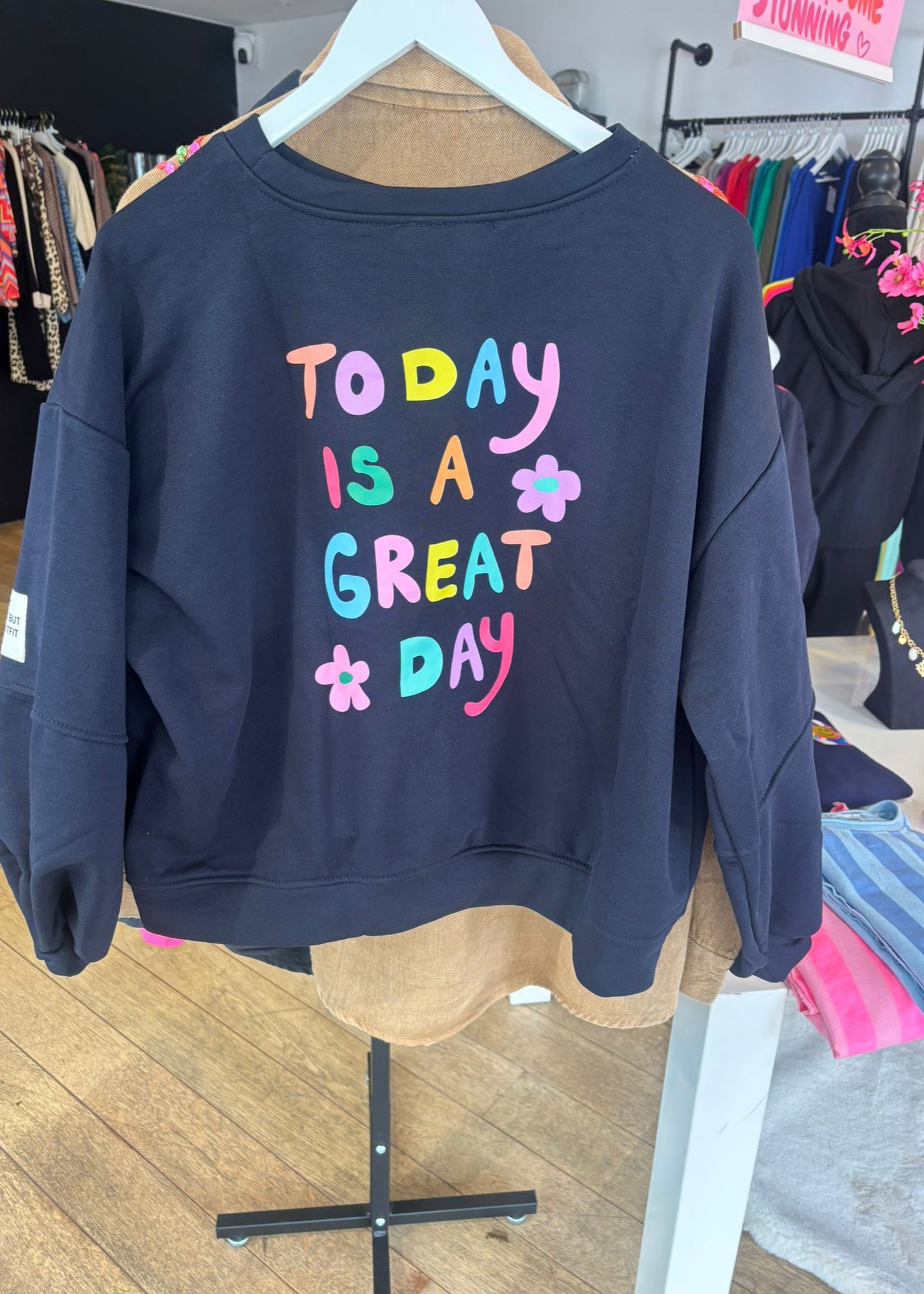 Sweater "Today is a great day"