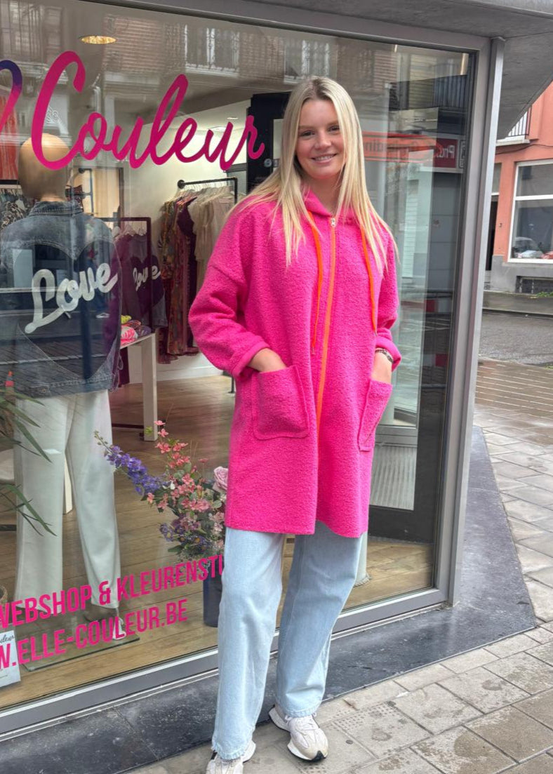 Gilet/Hoodie "Pinkdrop"