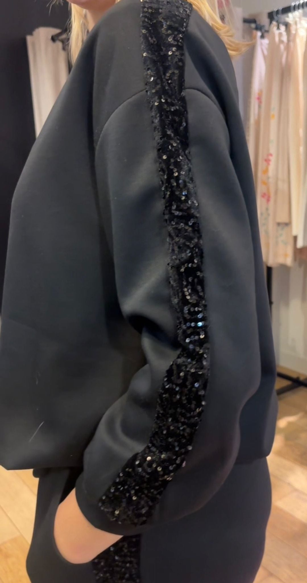 Comfy set "Black Glam"