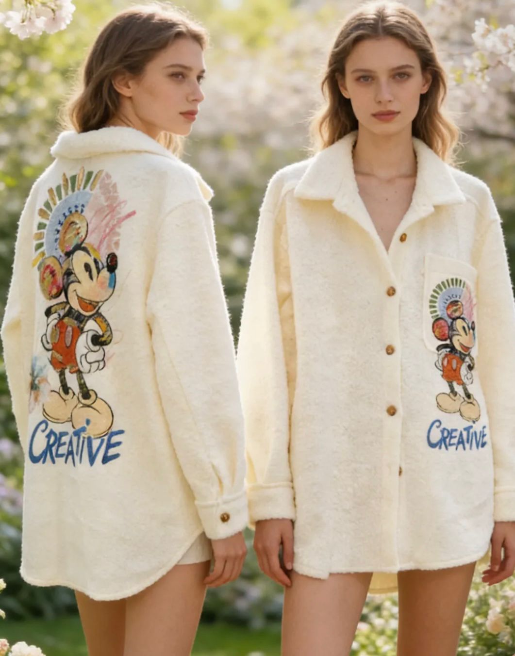 Teddy vest "Mickey" (2 varianten) - BINNENKORT TERUG IN STOCK