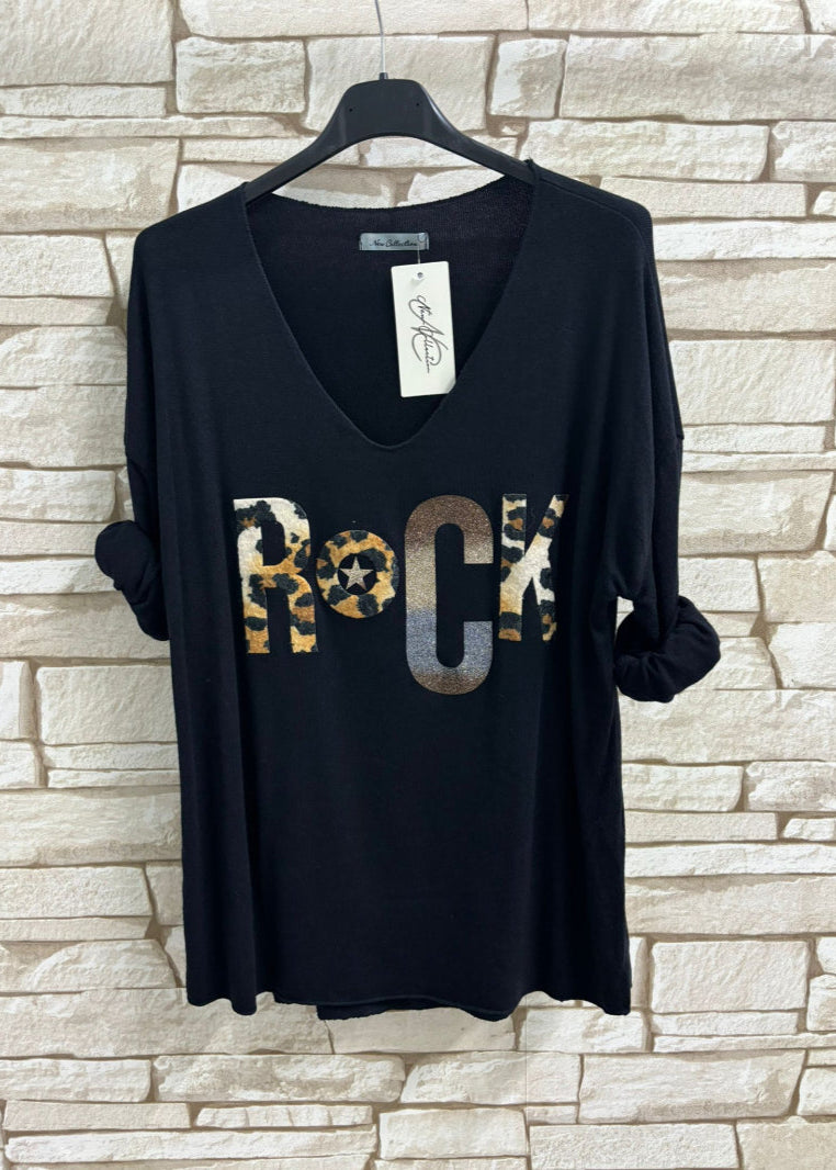 Superzachte fijne pull 'Rock'