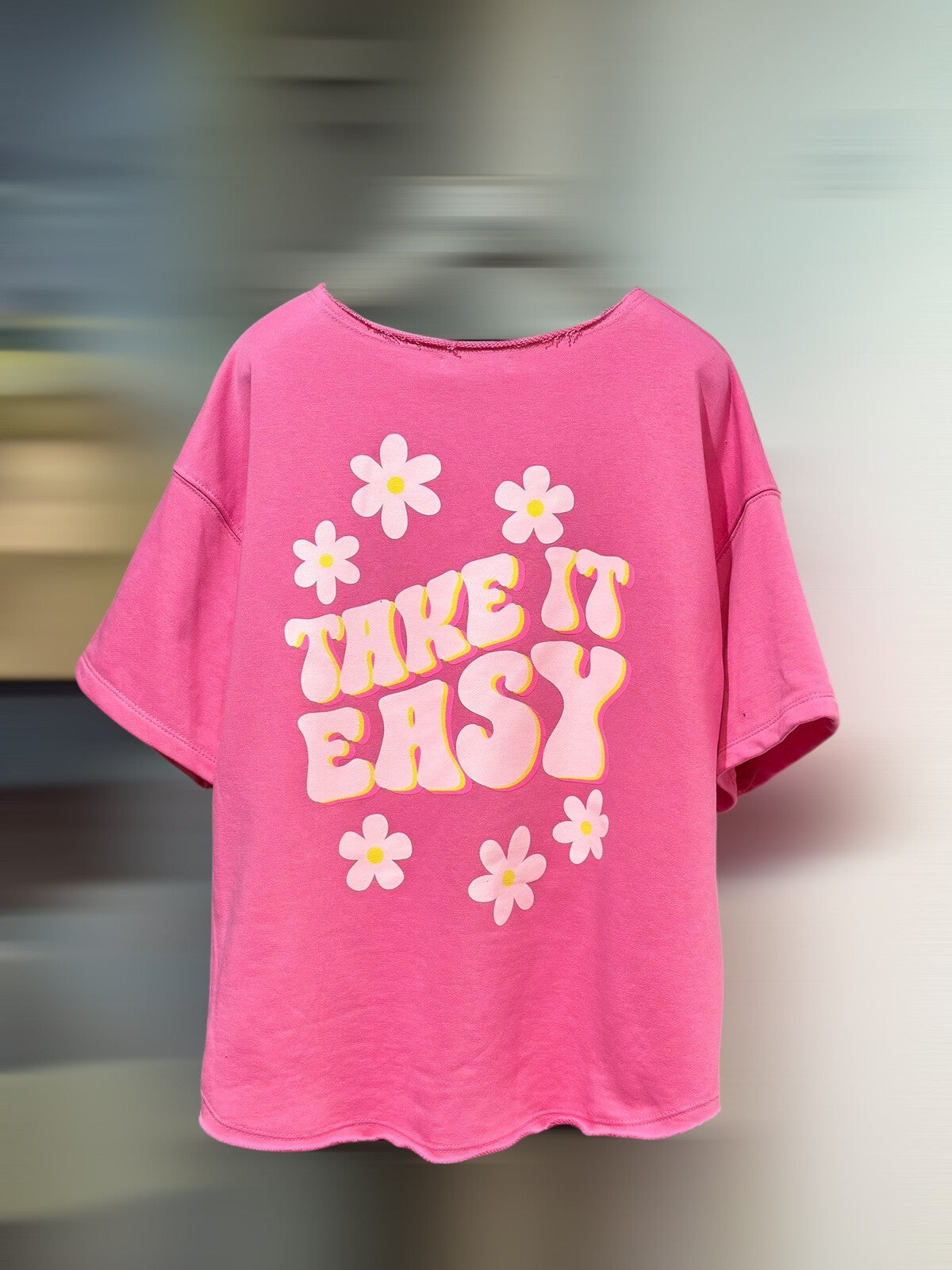 Oversized sweatshirt "Take It Easy"
