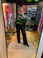 Zwarte jeans met strass-steentjes