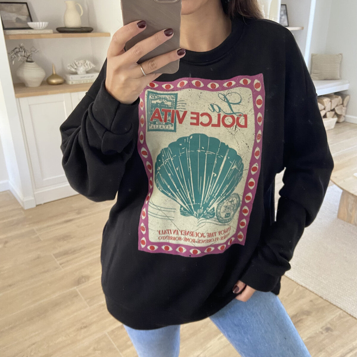 Sweater "Enjoy the journey in Italy"