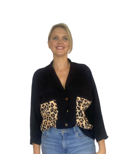 Blouse/hemd ‘Leopard’