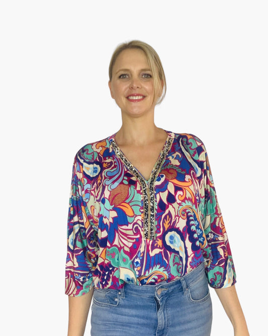 Colour bomb Blouse