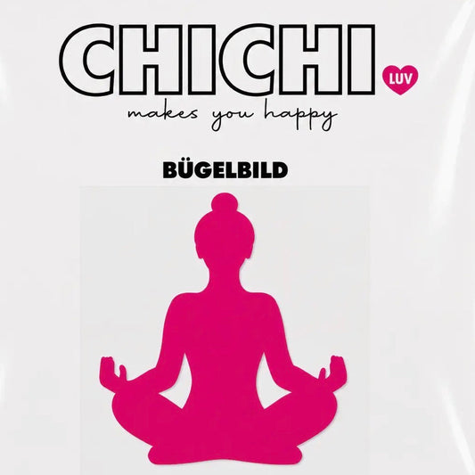 Strijkpatch “YOGA”