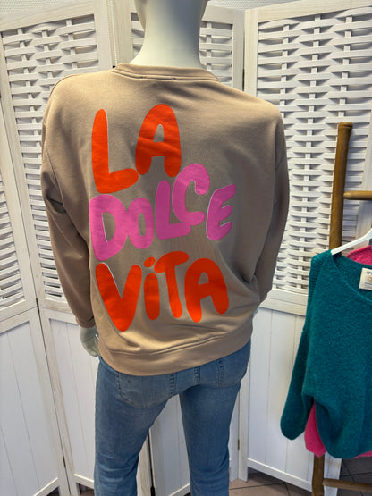 Sweater "La Dolce Vita"