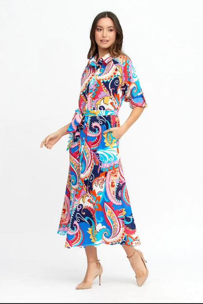 Multicoloured dress "colore"