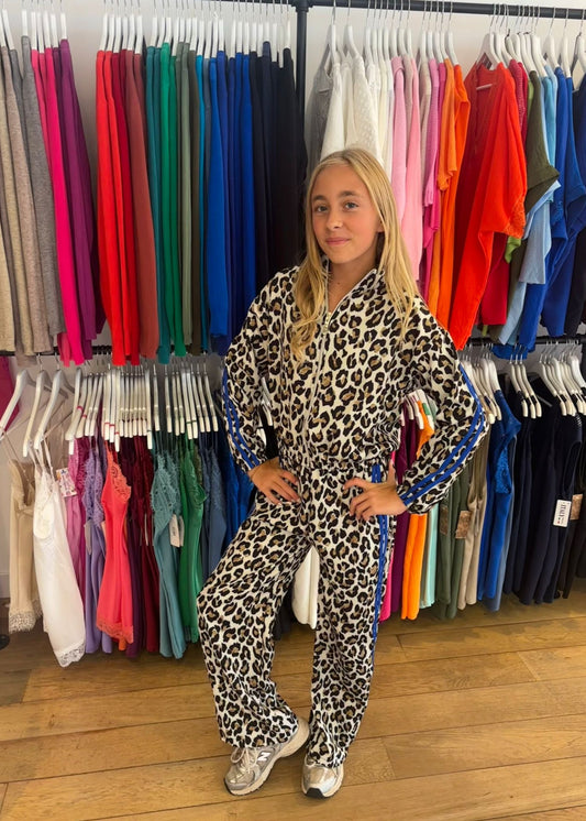Leopard blue set