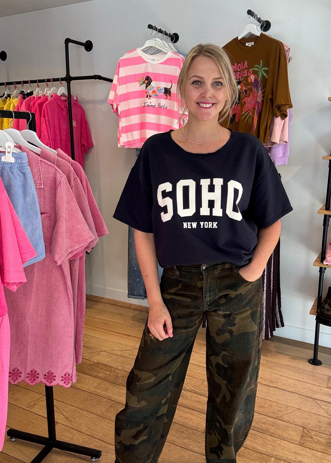 Shirt oversized "SOHO"