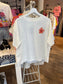 Oversized t-shirt met strass "CIAO BELLA"