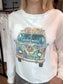 Fijne sweater "HIPPY BUS"