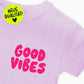 Strijkpatch "GOOD VIBES"