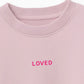 Strijkpatch Mini "LOVED"