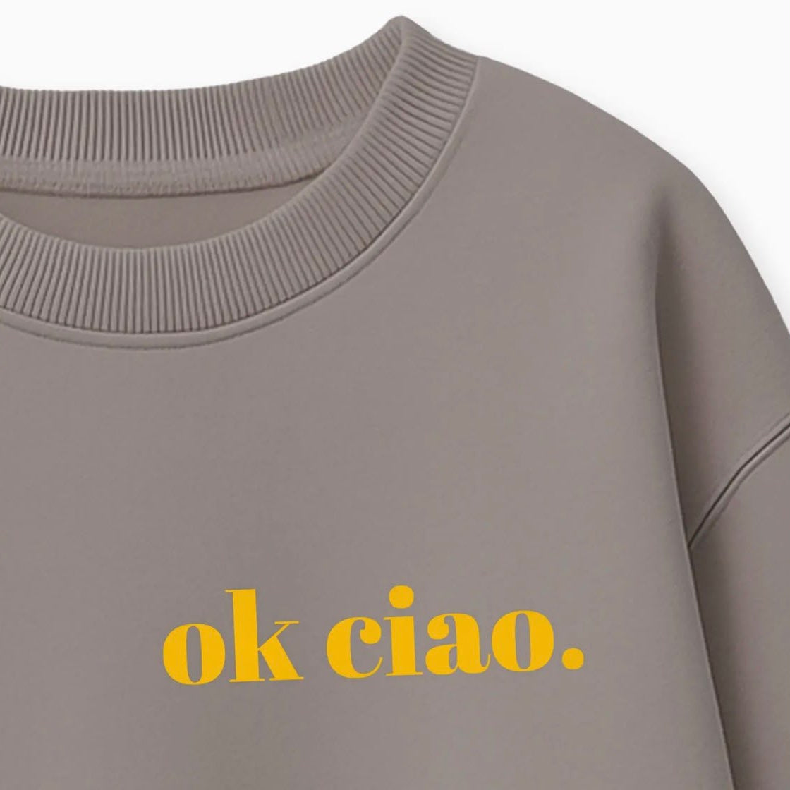 Strijkpatch "OK CIAO."