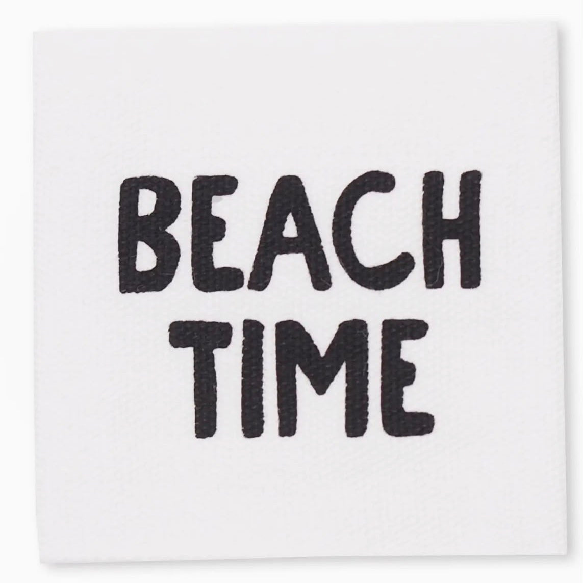 Naaipatch klein "BEACH TIME"