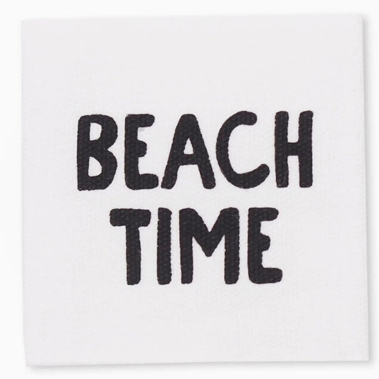 Naaipatch klein "BEACH TIME"