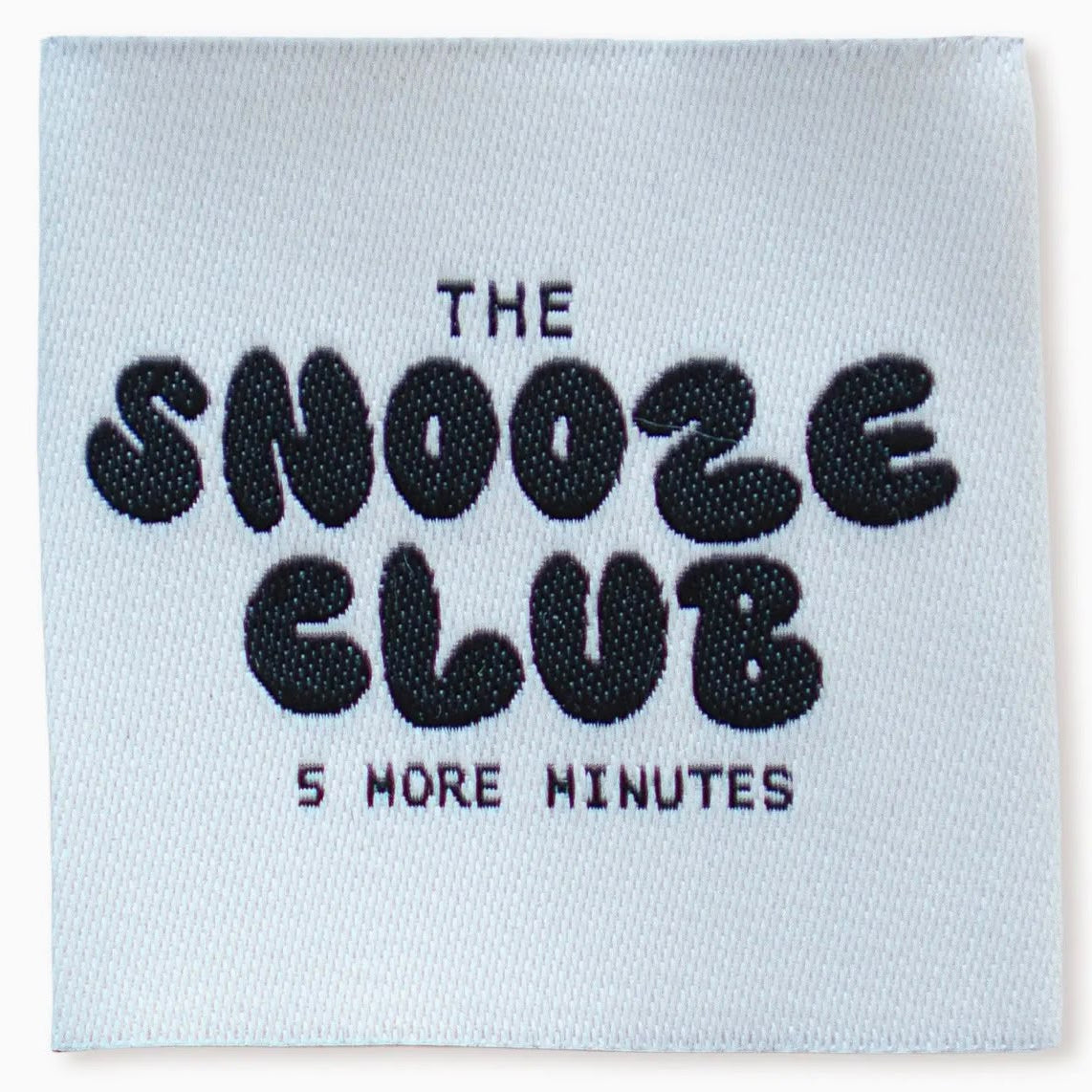 Naaipatch "SNOOZE CLUB"