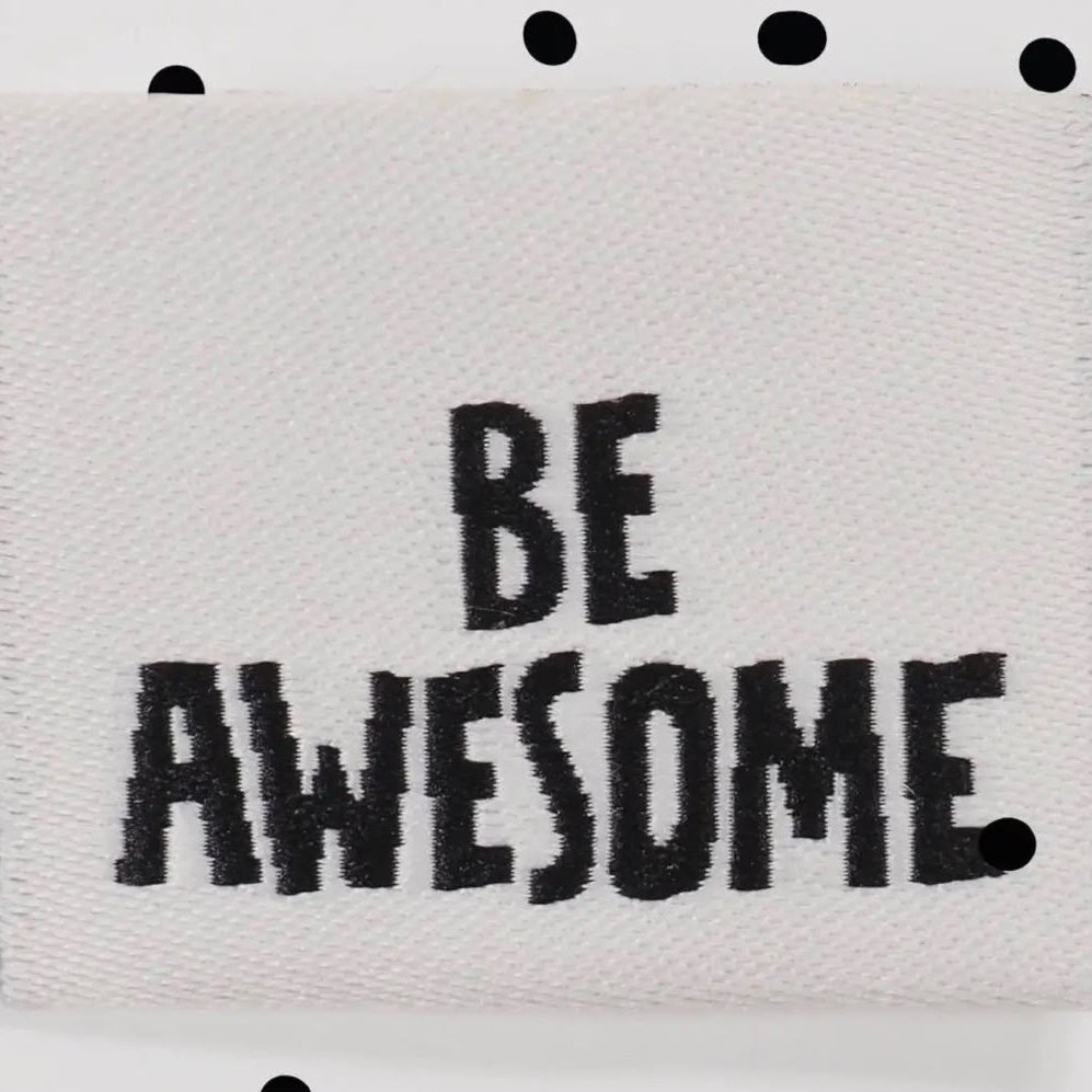 Naaipatch "BE AWESOME"