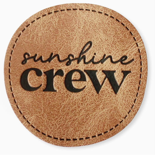 Strijkpatch "SUNSHINE CREW"