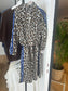 Leopard blue set