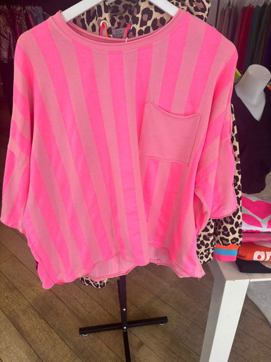 Shirt gestreept "Coloursplash"