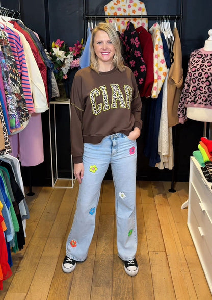Sweater "Ciao" (3 kleuren)
