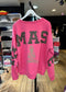 Oversized sweater "Namaste"