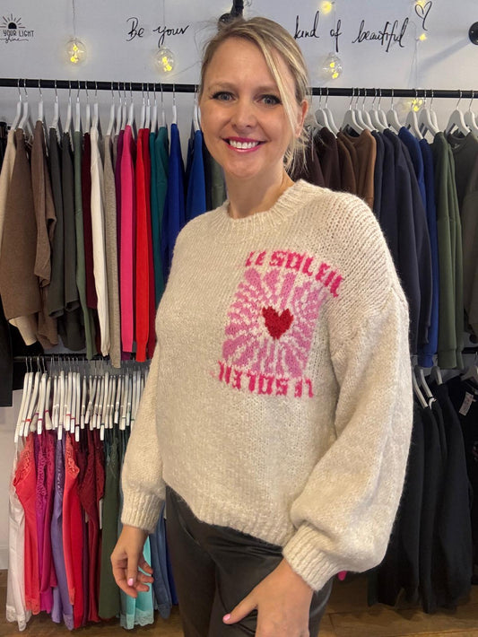 Pull "Le Soleil" (4 kleuren)