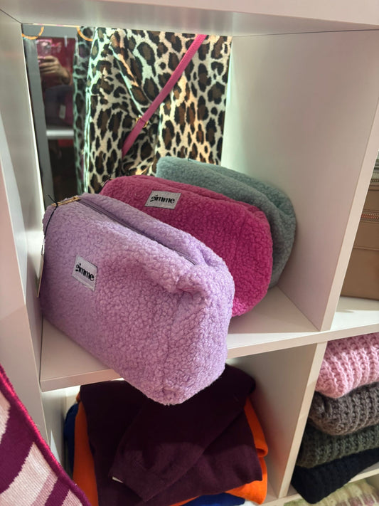 Toilettas gekleurd teddy