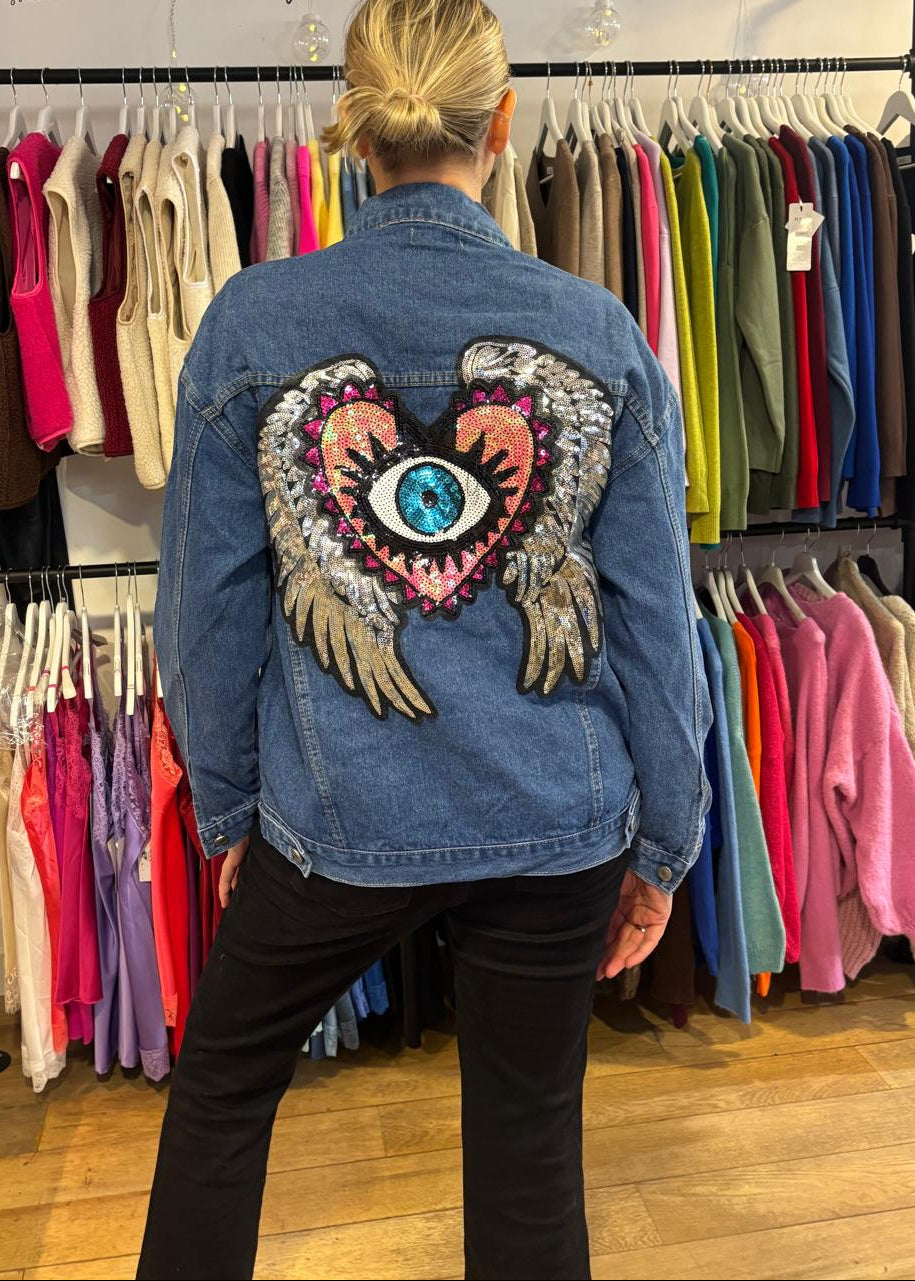 Jeansvest "Eye Blink"