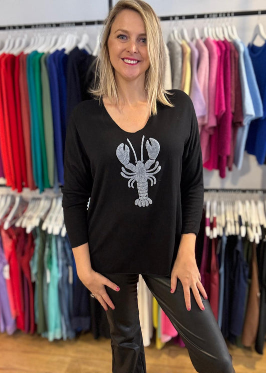 Superzachte shirt "Lobster"