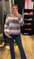 Pull "Pink/Violet Eclat"