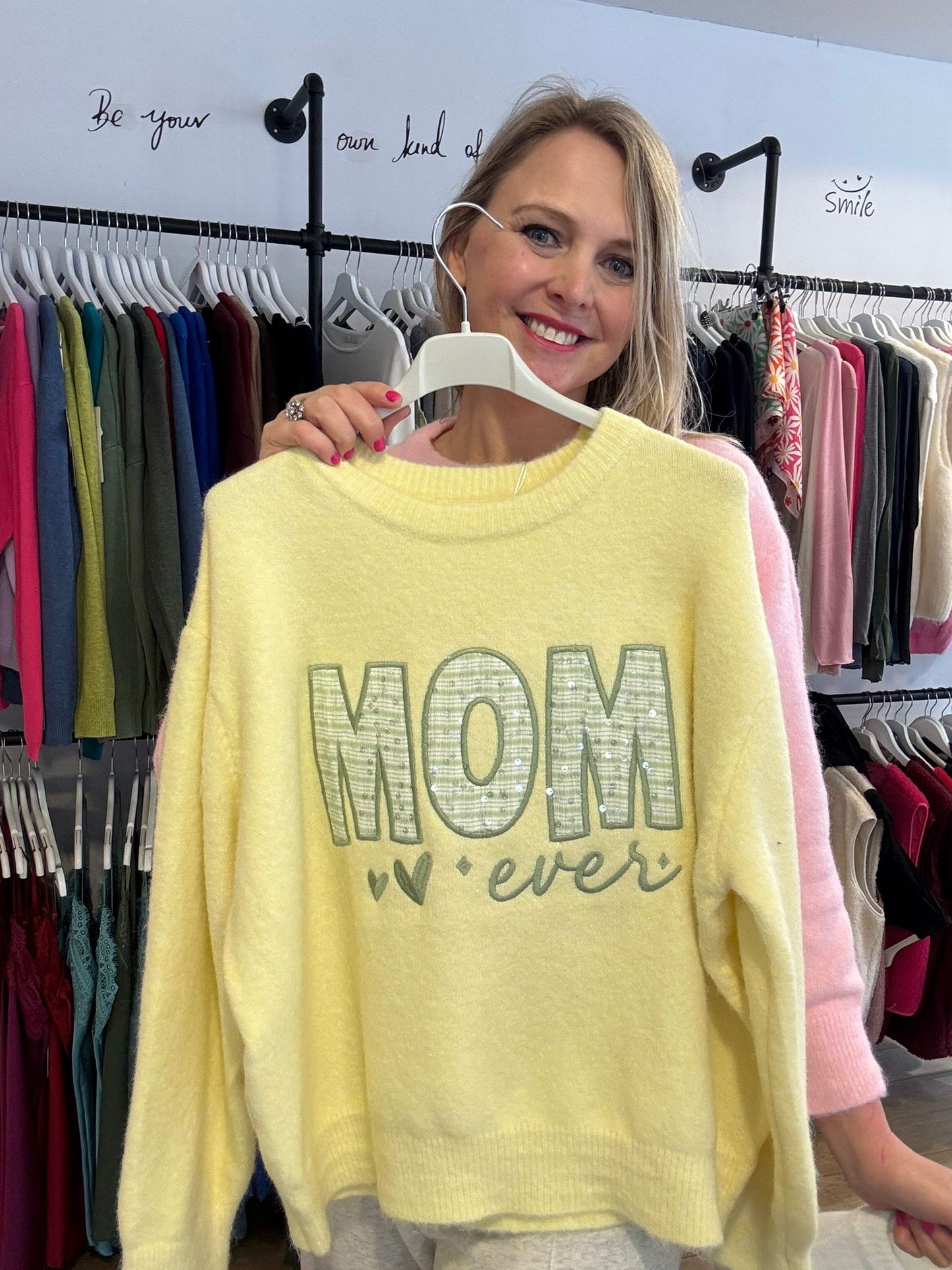 Pull "Mom forever"