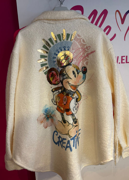 Teddy vest "Mickey" (2 varianten) - BINNENKORT TERUG IN STOCK