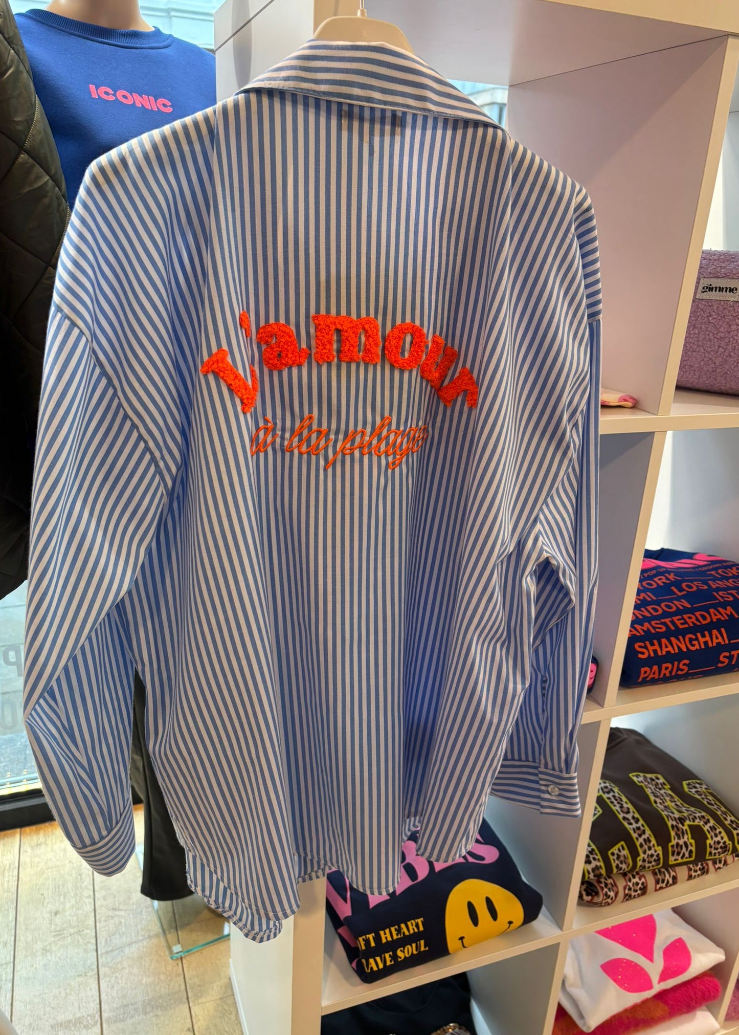 Hemd 'L'amour à la plage"