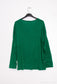 Superzachte shirt met kanten v-hals