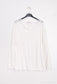 Superzachte shirt met kanten v-hals