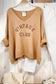 Oversized Trui "Vintage Club"