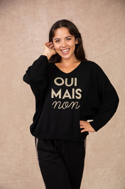 Pull "Oui Mais Non"