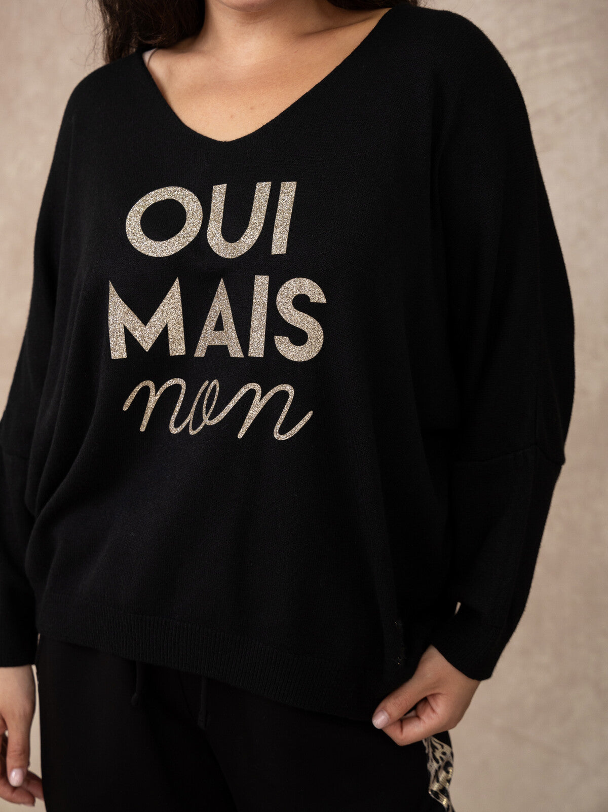 Pull "Oui Mais Non"